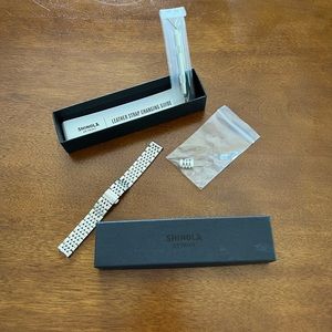 Shinola 14MM Stainless Steel 5-link bracelet